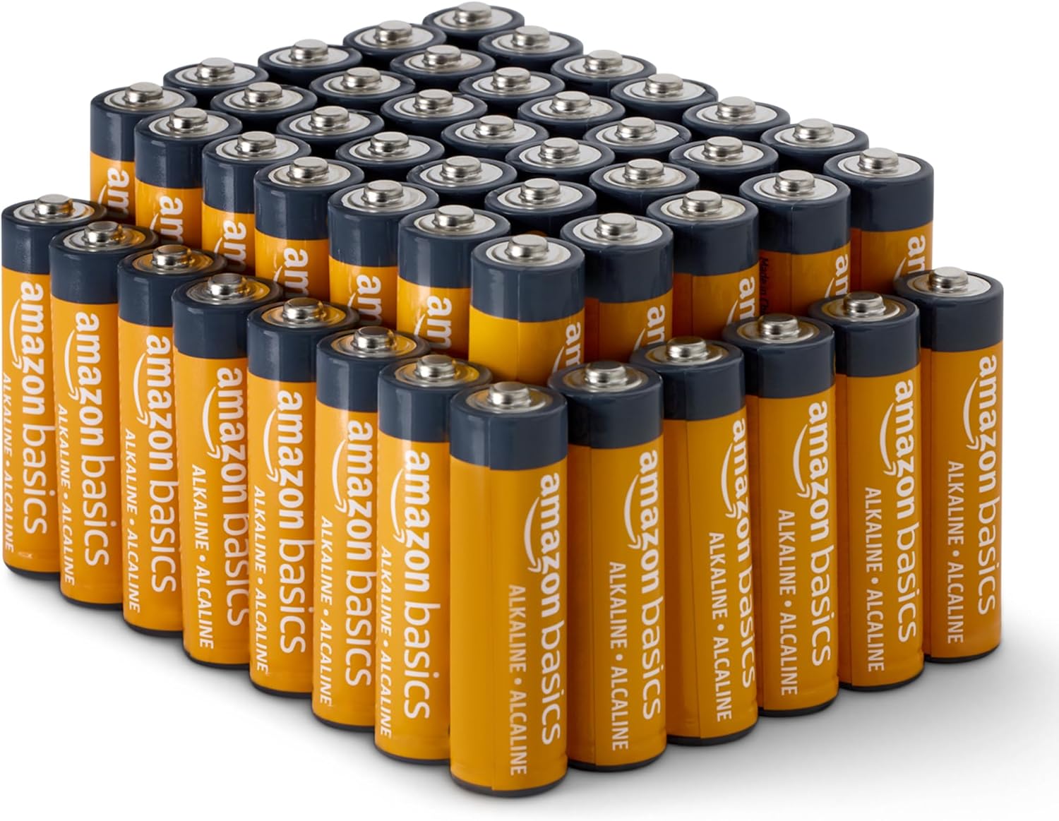 1.5V alkaline AA, 48-pack