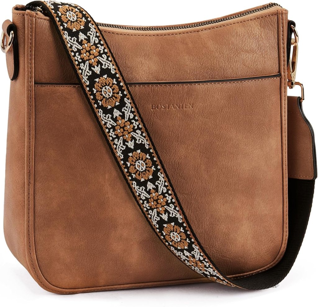 BOSTANTEN vegan-leather crossbody