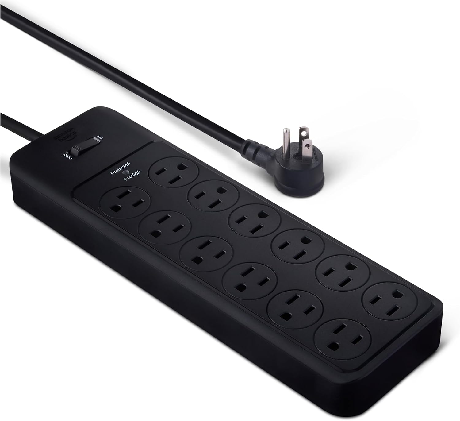 Amazon Basics 12-outlet, 4,000-joule strip