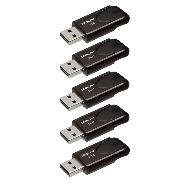 PNY Attaché 4 32GB 5 pack product-family photo