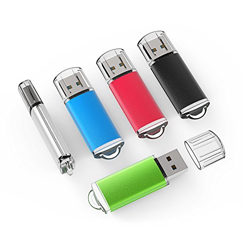 TOPESEL 32GB USB 2.0 5 pack mixed colors product-family photo
