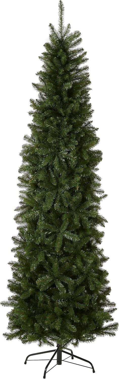 National Tree Company 6.5-foot unlit Kingswood Fir slim artificial Christmas tree